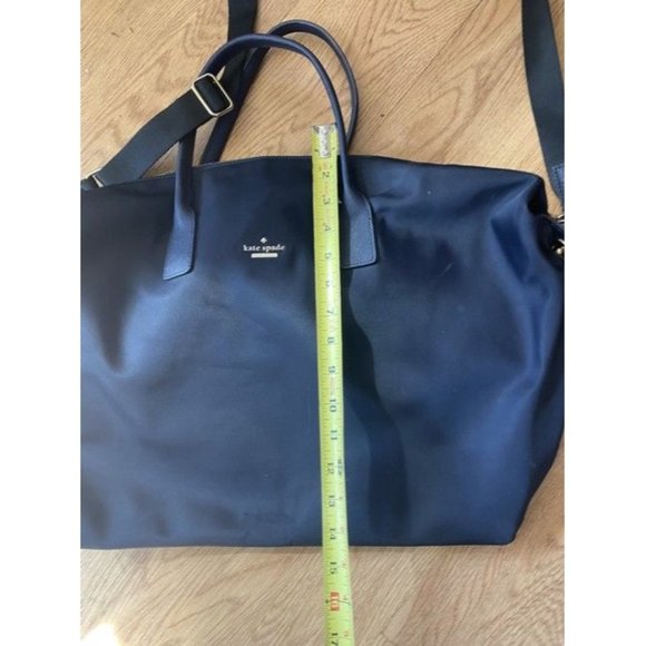 Kate Spade Extra Large Navy Nylon Weekendtravel Bag - Picture 10 of 12